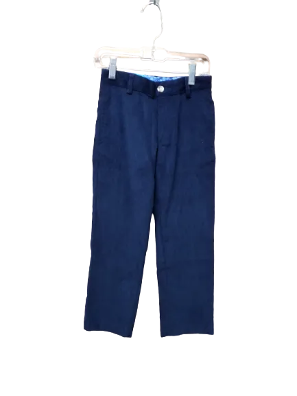 Pants Navy Corduroy