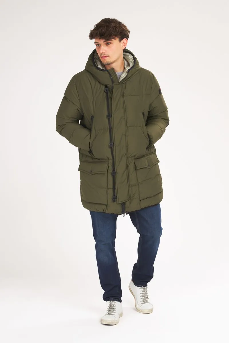 Parka Uomo Verde oliva