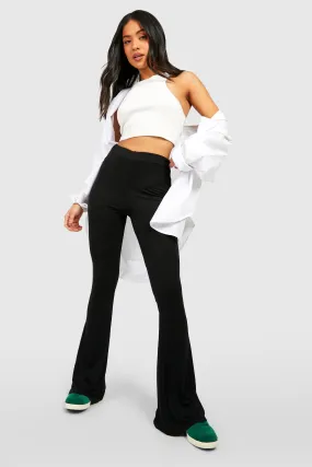 Petite Basic Jersey Knit Flares