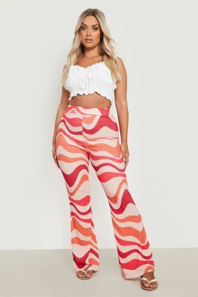 Plus Abstract Printed Flares