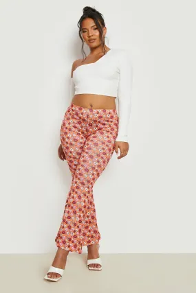 Plus Floral Flares