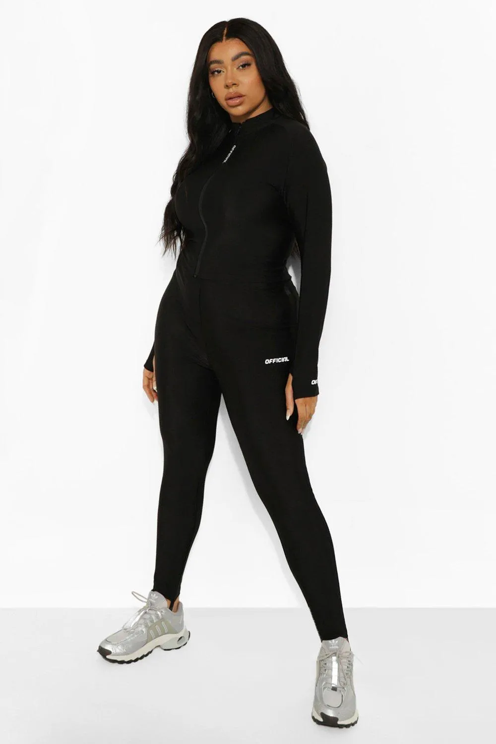 Plus High Shine Body Control Active Leggings