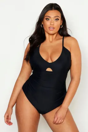 Plus Ruched Control Swimsuit