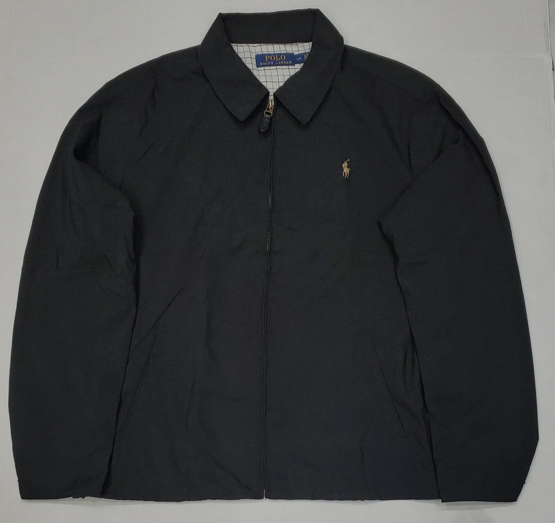 Polo Ralph Lauren Black Small Pony Lightweight  Jacket