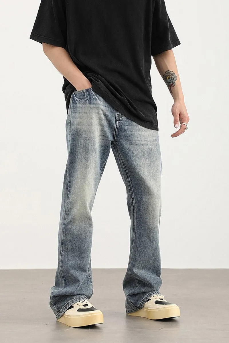 Retro Loose Flared Jeans