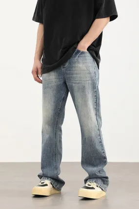 Retro Loose Flared Jeans