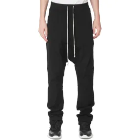 Rick Owens DRKSHDW Drawstring Long PantBlack Twill