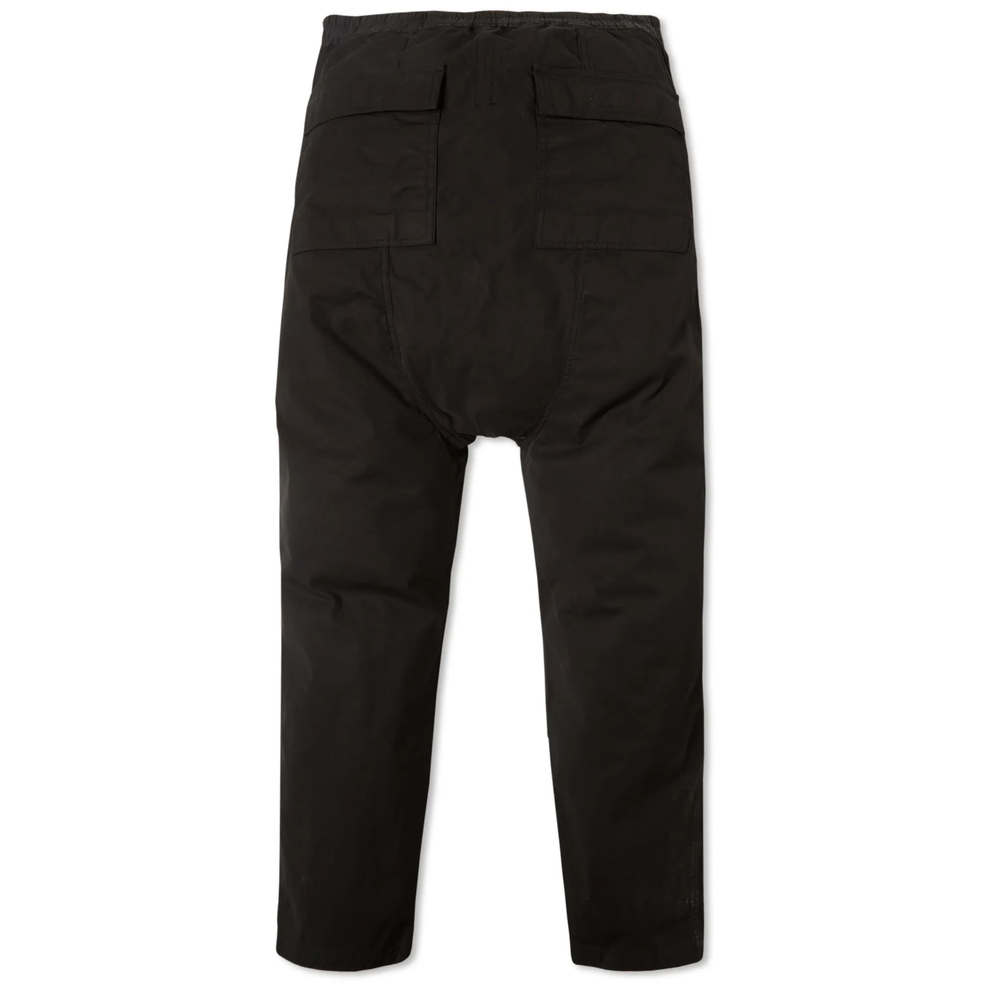 Rick Owens DRKSHDW Drawstring Long PantBlack Twill