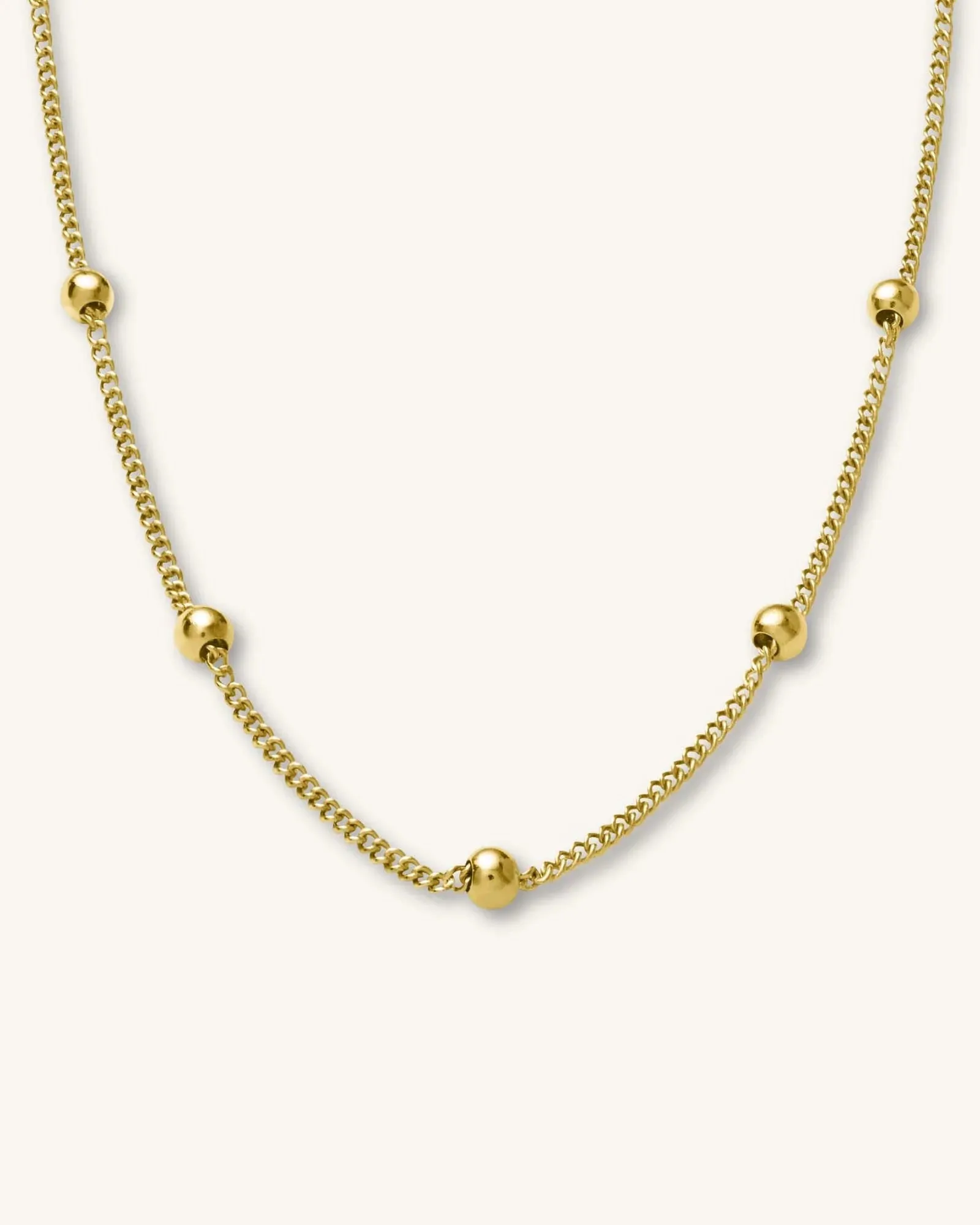 Rosefield - Iggy Dotted Choker Gold