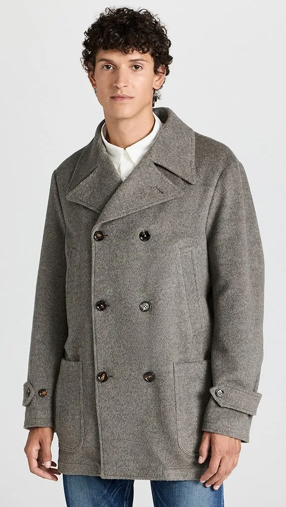 Sannino   Wool Peacoat 