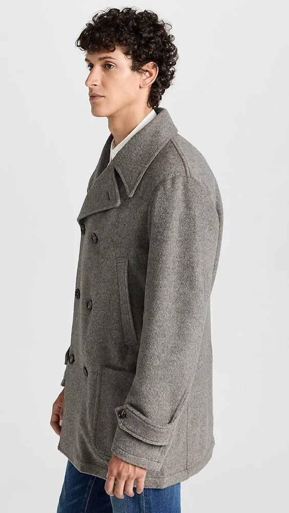 Sannino   Wool Peacoat 