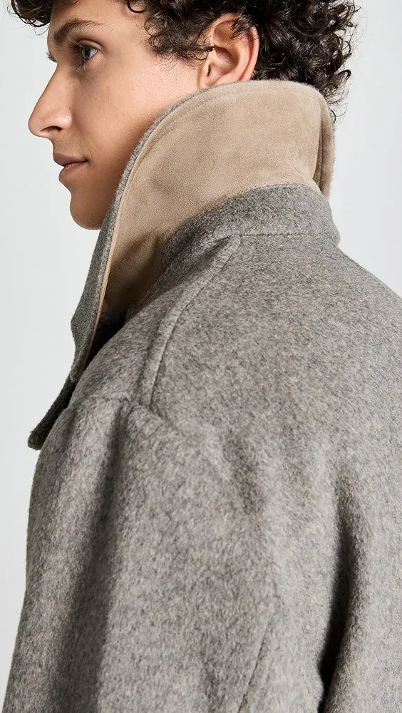 Sannino   Wool Peacoat 