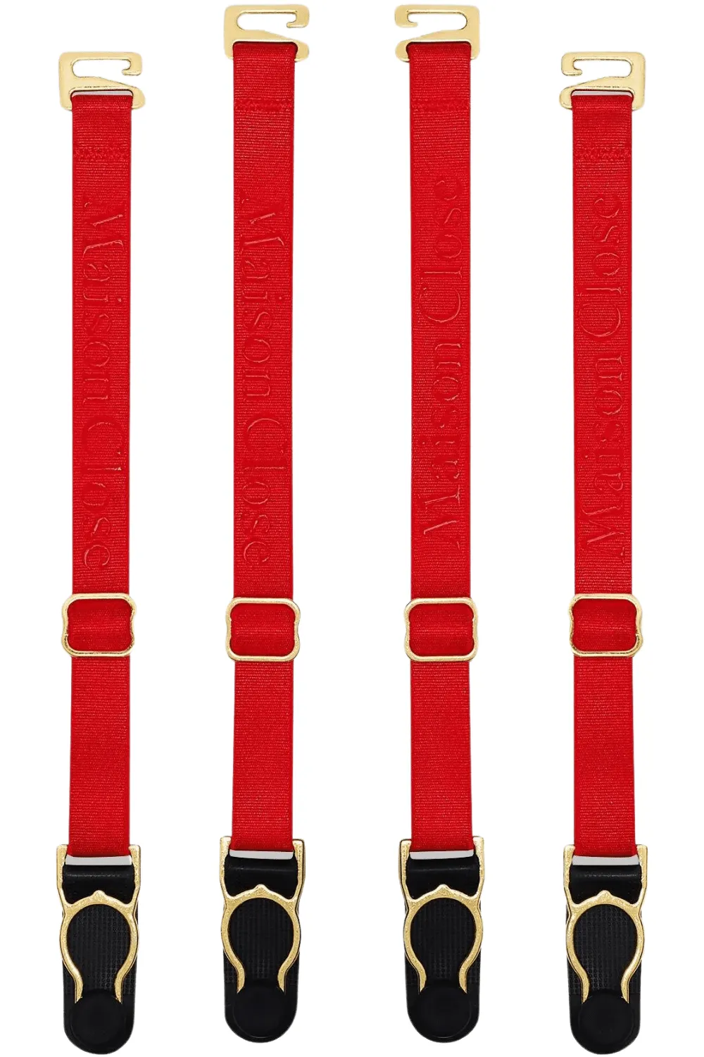 Signature Red Suspender Straps