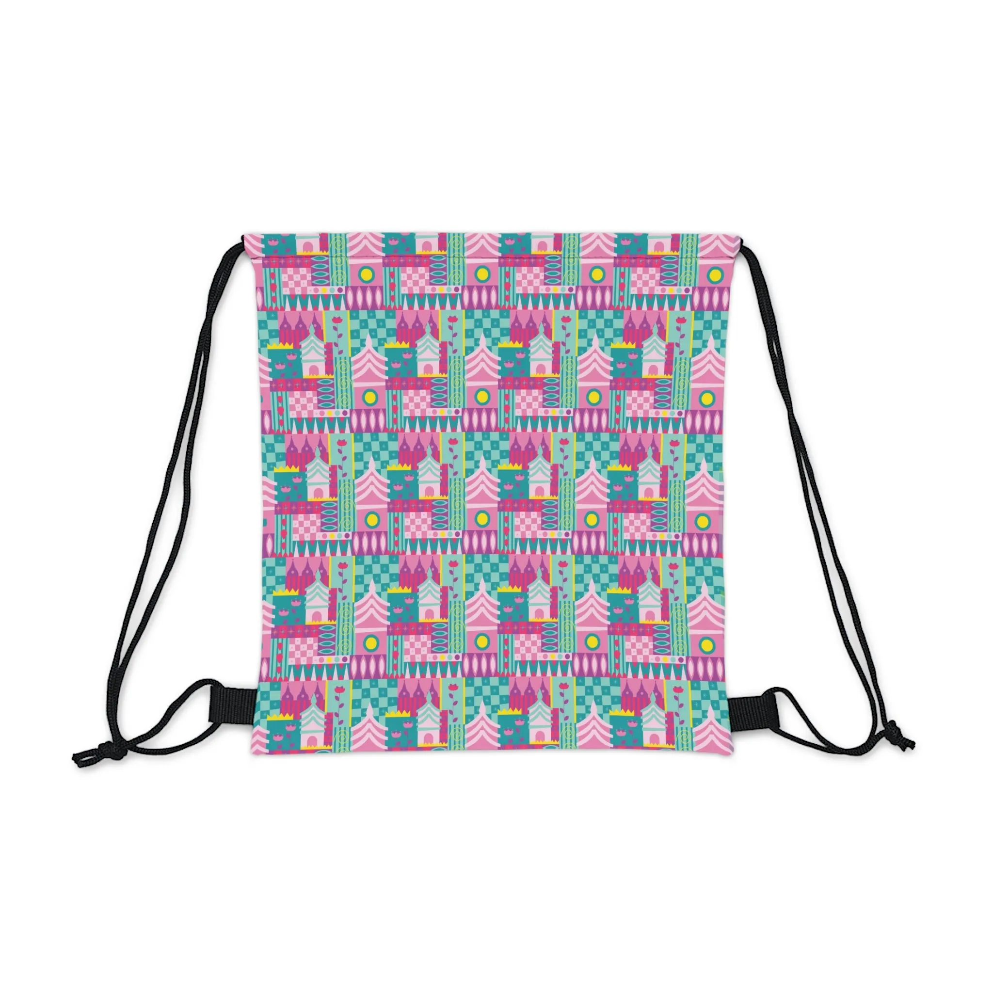 Small World Drawstring Bag