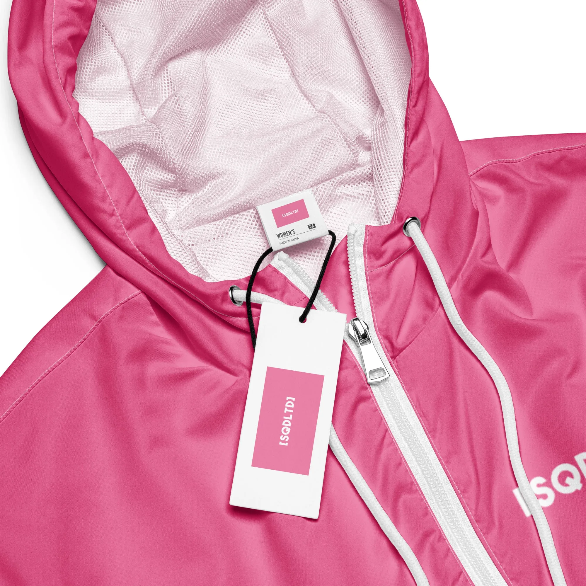 Sqdltd SP23 Women’s cropped windbreaker PK