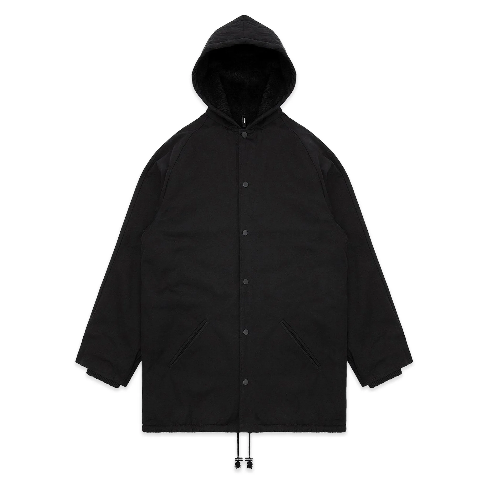 STAMPD Zepplin Overcoat Black