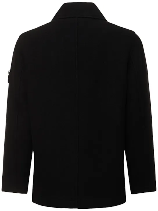 Stone Island   Ghost cashmere blend peacoat 