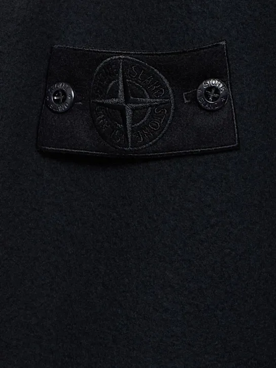 Stone Island   Ghost cashmere blend peacoat 