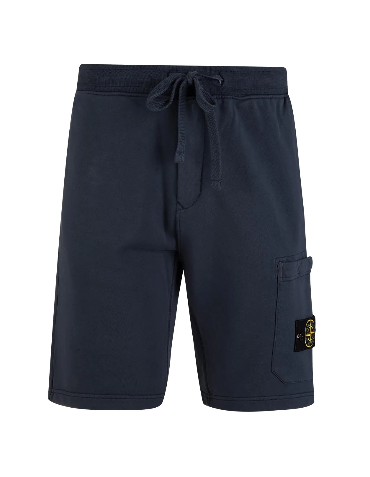 Stone Island Logo Patch Drawstring Track Shorts