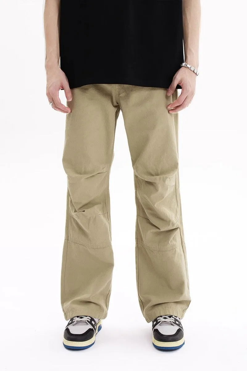 Straight Flared Trousers