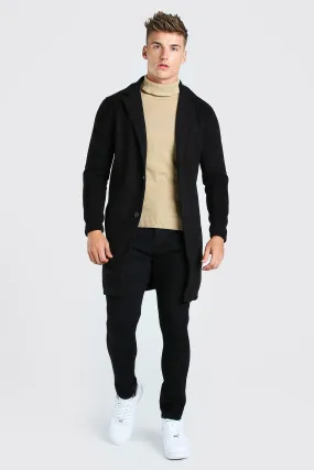 Summer Wool Look Overcoat | boohooMAN UK