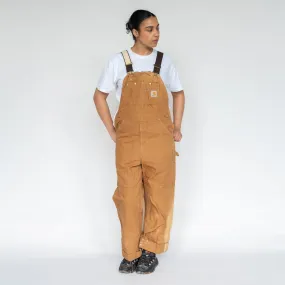 Tan 90s Carhartt Canvas Baggy Dungarees (M)