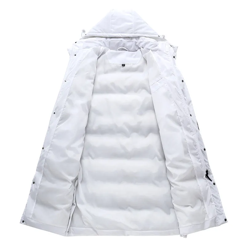 The Knee Warm Cotton Coat Jacket