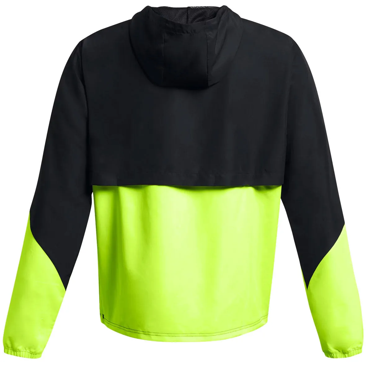 Under Armour Legacy Windbreaker Jacket - Mens - Black/High Vis Yellow