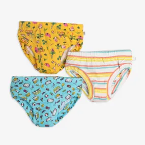 Unisex Toddler Briefs -3 Pack (Travel Tales)