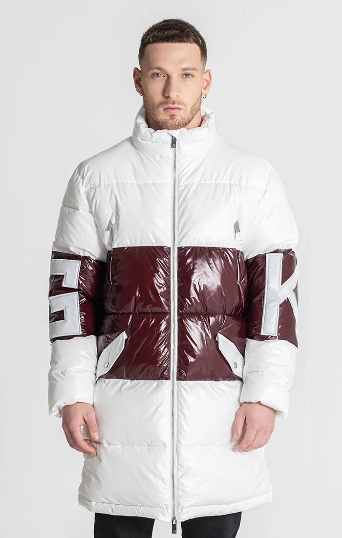 White Captain Puffer Coat