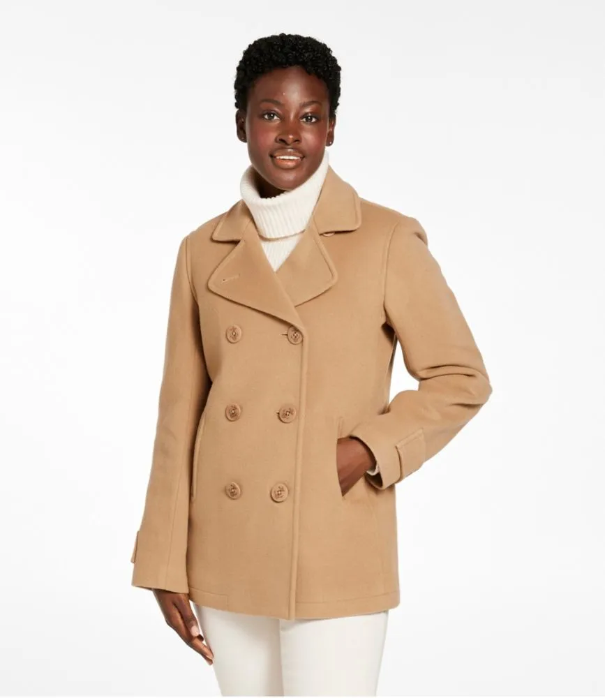 Women's Classic Lambswool Peacoat