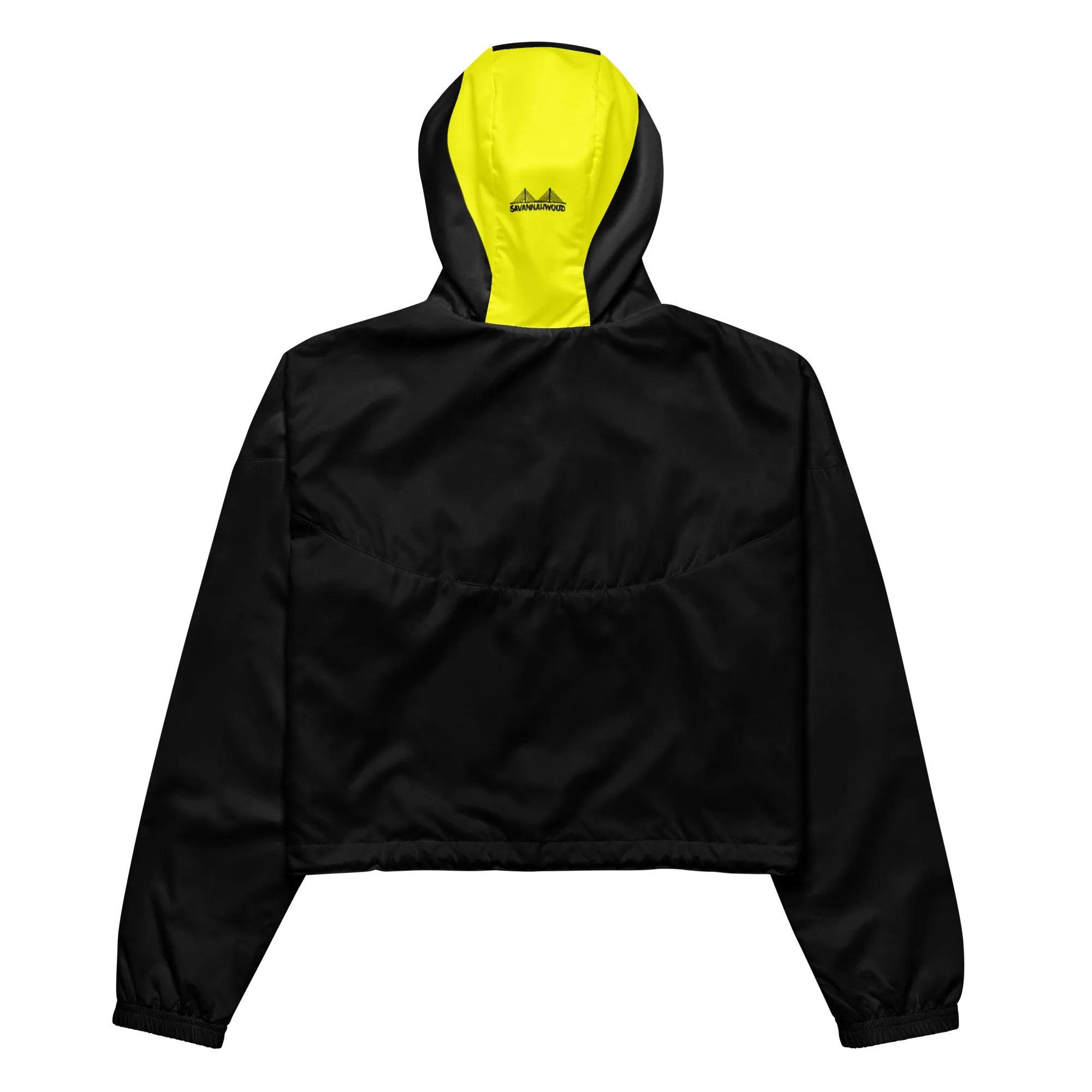 Women’s cropped windbreaker Black History