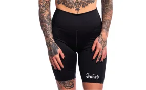 Women's Inked Logo High Waist Biker Short