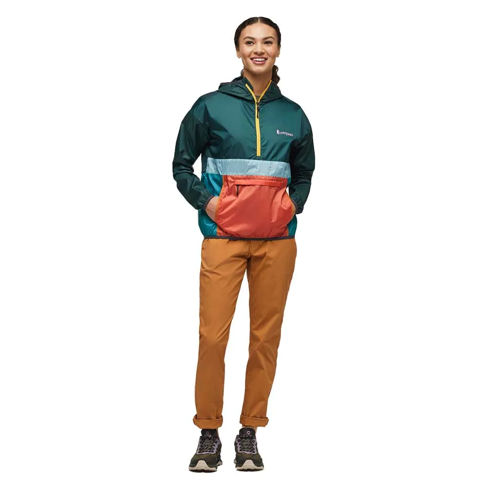 Women's Teca Half-Zip Windbreaker - Super Food