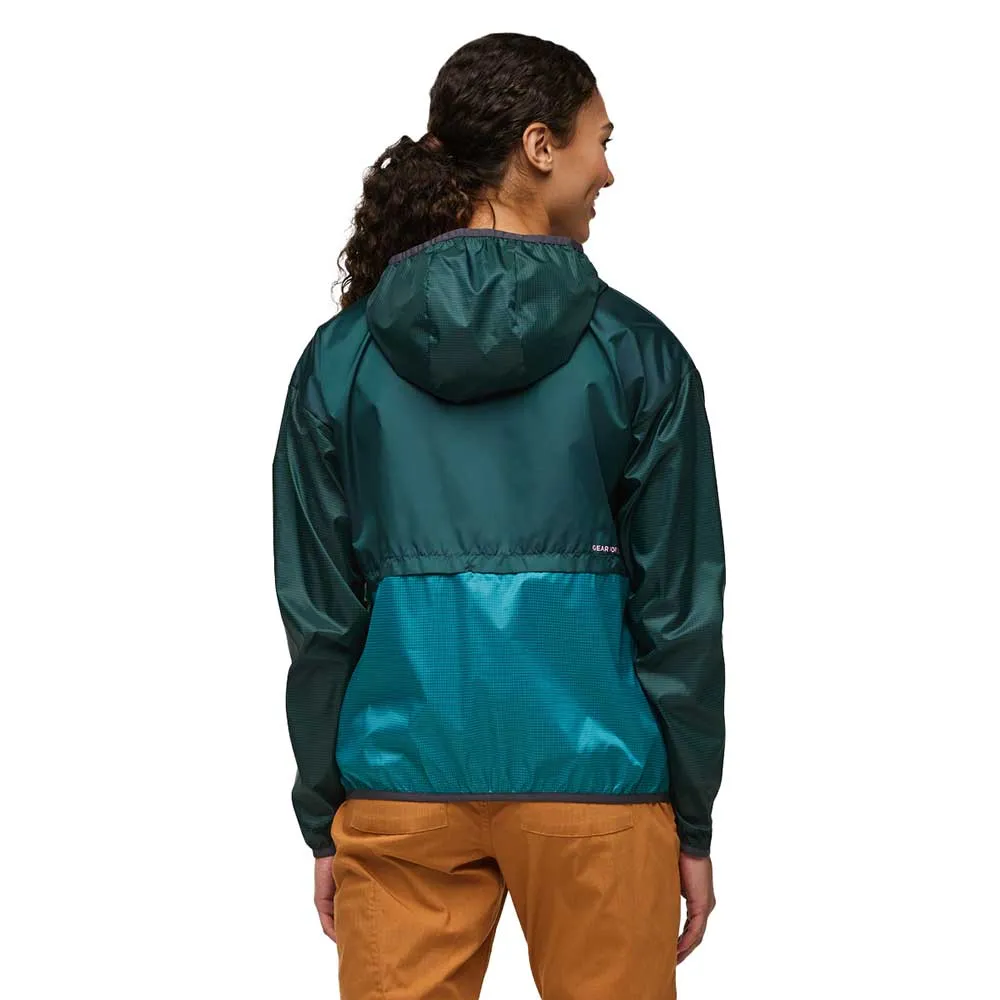 Women's Teca Half-Zip Windbreaker - Super Food