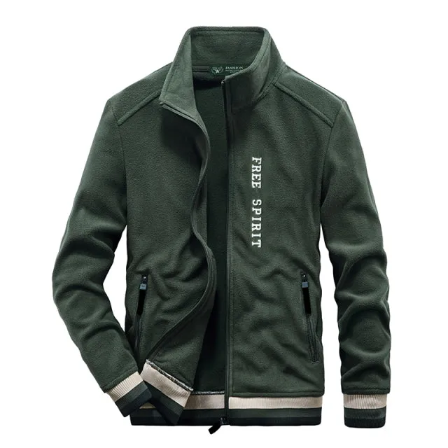 Xituodai Large Size S-6Xl Men Jacket 2022 Autumn New Fleece Warm Coat Men Jacket Spring Tactics Windproof Fashion Casual Slim Ja